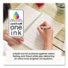 uniONE Gel Pen, Retractable, Medium 0.7 mm, Assorted Fashion Ink and Barrel Colors, 5/Pack - Image 7