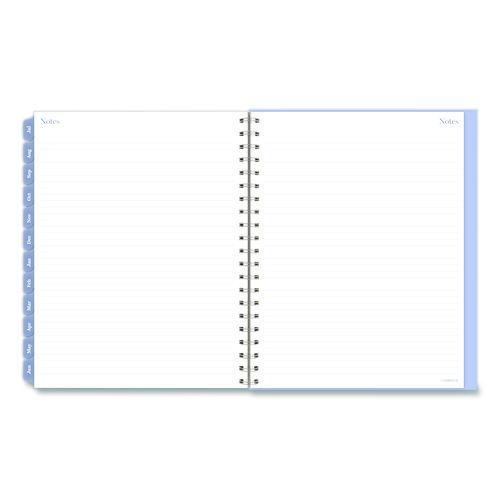 Dewdrop Academic Weekly Monthly Planner, Watercolor Floral, Blue/Gray/Purple Cover, 12-Month (July to June): 2025 to 2026 - Image 9