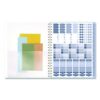 Dewdrop Academic Weekly Monthly Planner, Watercolor Floral, Blue/Gray/Purple Cover, 12-Month (July to June): 2025 to 2026 - Image 5