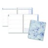 Dewdrop Academic Weekly Monthly Planner, Watercolor Floral, Blue/Gray/Purple Cover, 12-Month (July to June): 2025 to 2026 - Image 4