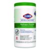 Hydrogen Peroxide Cleaner Disinfectant Wipes, 6.75 x 5.75, Unscented, 155 Wipes/Canister - Image 4