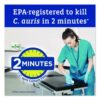 Hydrogen Peroxide Cleaner Disinfectant Wipes, 6.75 x 5.75, Unscented, 155 Wipes/Canister - Image 6