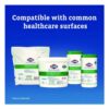 Hydrogen Peroxide Cleaner Disinfectant Wipes, 6.75 x 5.75, Unscented, 155 Wipes/Canister - Image 10