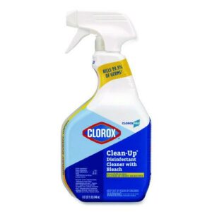 CloroxPro Clean-Up Disinfectant Cleaner with Bleach, 32 oz Smart Tube Spray