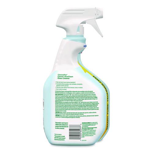 Clorox Pro EcoClean Glass Cleaner, Unscented, 32 oz Spray Bottle - Image 4