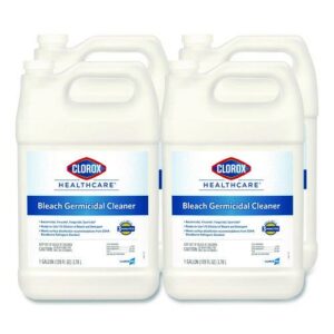 Bleach Germicidal Cleaner, 128 oz Refill Bottle, 4/Carton