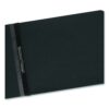 Prong Fastener Premium Pressboard Report Cover, Two-Piece Prong Fastener, 2" Capacity, 8.5 x 11, Black/Black - Image 4