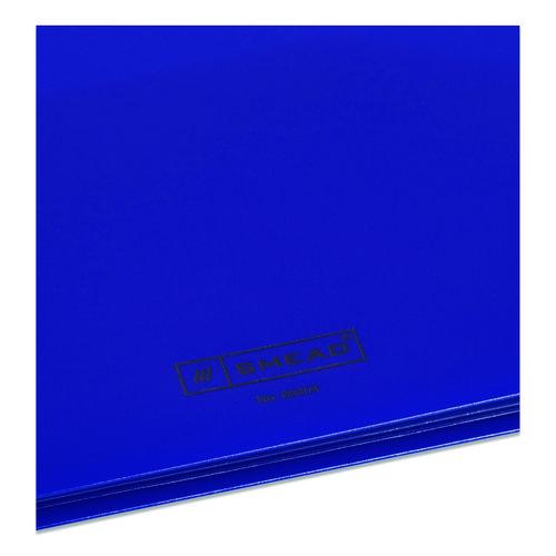 Poly Ten-Pocket Subject Folder, 500-Sheet Capacity, 11 x 8.5, Assorted Cover Colors, 2/Pack - Image 4