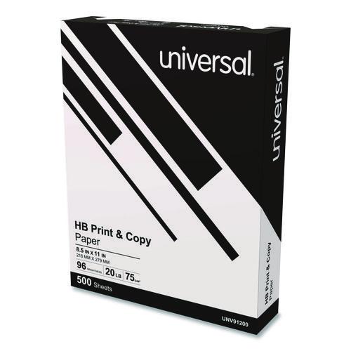 High-Bright Multipurpose Paper, 20 lb Bond Weight, 8.5 x 11, Bright White, 500 Sheets/Ream, 5 Reams/Carton - Image 2