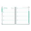 Marble Weekly/Monthly Planner, Marble Stone Artwork, 11 x 8.5, White/Gray/Silver Cover, 14-Month: Nov 2024 to Dec 2025 - Image 2