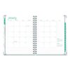 Marble Weekly/Monthly Planner, Marble Stone Artwork, 11 x 8.5, White/Gray/Silver Cover, 14-Month: Nov 2024 to Dec 2025 - Image 3