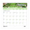Recycled Gardens of the World Monthly Wall Calendar, Garden Scene Photography, 12 x 12, White Sheets, 12-Month (Jan-Dec):2025