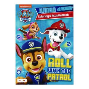 Nickelodeon Paw Patrol Jumbo Coloring and Activity Book, Ages 3 and Up, 10.75 x 7.75 Sheets, 64 Pages