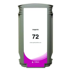 Remanufactured Magenta High-Yield Ink, Replacement for 72 (C9372A), 130 mL
