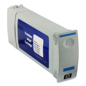 Remanufactured Cyan High-Yield Ink, Replacement for 91 (C4913A), 69 mL