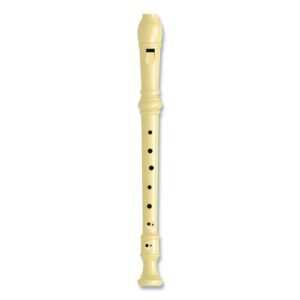 Soprano School Recorder, Plastic, Beige