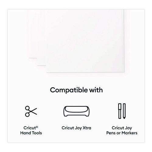 Joy Removable Smart Vinyl for Assorted Surfaces, 5.5 x 120, White - Image 4