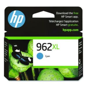 HP 962XL, (3JA00AN) High-Yield Cyan Original Ink Cartridge
