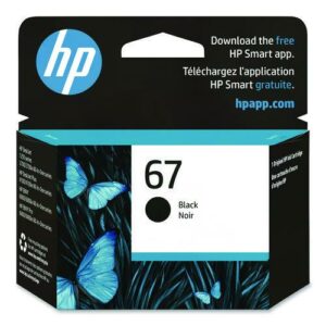 HP 67, (3YM56AN) Black Original Ink Cartridge