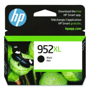HP 952XL, (F6U19AN) High-Yield Black Original Ink Cartridge