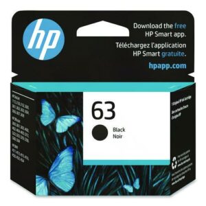 HP 63, (F6U62AN) Black Original Ink Cartridge