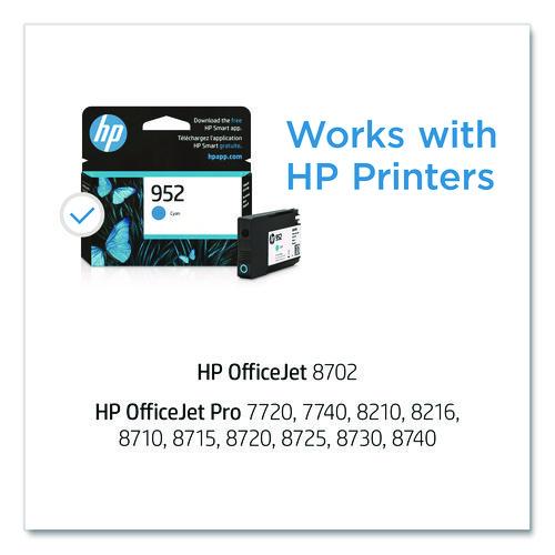 HP 952, (L0S49AN) Cyan Original Ink Cartridge - Image 2