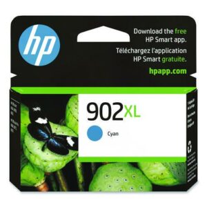 HP 902XL, (T6M02AN) High-Yield Cyan Original Ink Cartridge