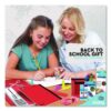 Back to School Supplies Kit for Grades K-5, Red - Image 5