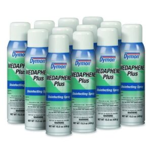 Medaphene Plus Disinfectant Spray, 15.5 oz Aerosol Spray, 12/Carton