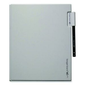 Blackboard Folio, 9.1" x 11.1", Magnetic Closure, Gray