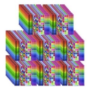 Zen Strips, Sandy Brights Rainbow Assorted Colors, 80/Carton