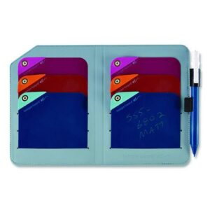 VersaNotes Portfolio, 6.9" x 5", Magnetic Closure, Black