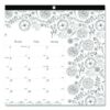 Monthly Desk Pad Calendar, DoodlePlan Coloring Pages, 17.75 x 10.88, Black Binding, Clear Corners, 12-Month (Jan-Dec): 2025 - Image 4