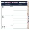 Monthly Desk Pad Calendar, Floral Artwork, 22 x 17, Black Binding, Clear Corners, 12-Month (Jan-Dec): 2025 - Image 3