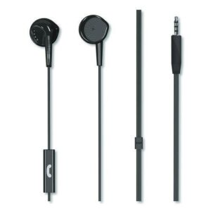 EB95 Wired Earbuds with Mic, Black