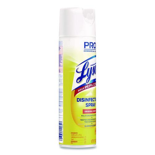 Disinfectant Spray, Original Scent, 19 oz Aerosol Spray - Image 2