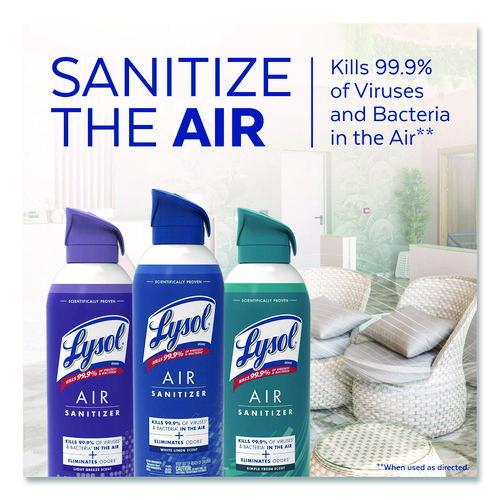 Air Sanitizer Spray, White Linen Scent, 10 oz Aerosol Spray - Image 4
