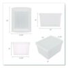 Storage Bins, with Snap-On Lid, 4 gal, 11.25 x 13.53 x 7.87, Translucent, 6/Pack - Image 10