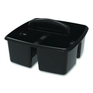 Small Caddy, 9.25 x 9.25 x 12, Black, 6/Pack