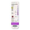 Signo 207 Breast Cancer Awareness Gel Pen, Retractable, Medium 0.7 mm, Black Ink, Translucent Pink/White Barrel, 2/Pack - Image 5