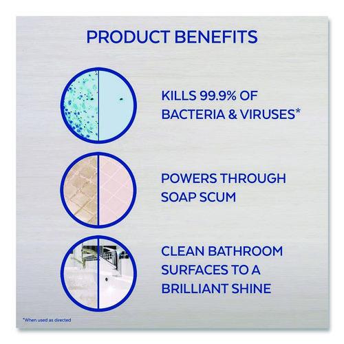 Disinfectant Power Bathroom Foamer, Liquid, Atlantic Fresh, 32 oz Spray Bottle - Image 3
