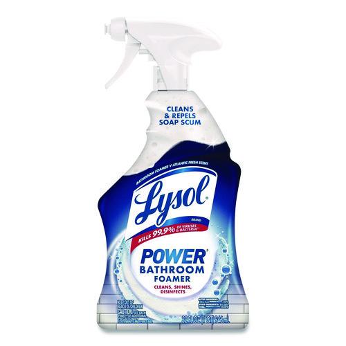 Disinfectant Power Bathroom Foamer, Liquid, Atlantic Fresh Scent, 32 oz Spray Bottle, 12/Carton - Image 2