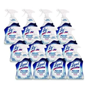 Disinfectant Power Bathroom Foamer, Liquid, Atlantic Fresh Scent, 32 oz Spray Bottle, 12/Carton