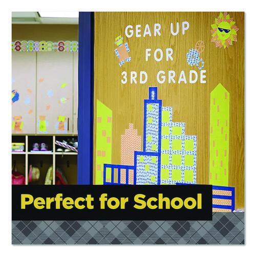 Expressions Masking Tape, 3" Core, 0.94" x 20 yds, Red, Green, Yellow, 3 Rolls/Pack - Image 7