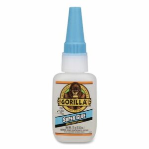 Super Glue, 0.53 oz, Dries Clear