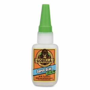 Super Glue Gel, 0.53 oz, Dries Clear
