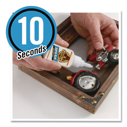 Super Glue, 0.88 oz, Dries Clear - Image 8