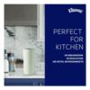 Premiere Kitchen Roll Towels, 1-Ply, 11 x 10.4, White, 70/Roll, 24 Rolls/Carton - Image 8