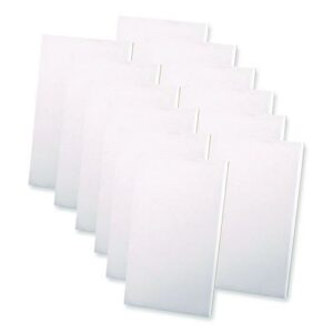 Scratch Pads, Unruled, 4 x 6, White, 100 Sheets, Dozen