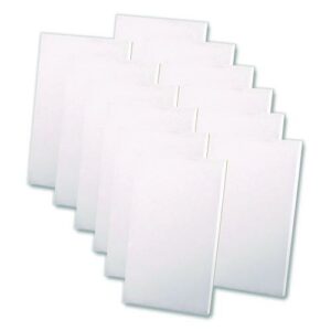 Scratch Pads, Unruled, 3 x 5, White, 100 Sheets, 12/Pack